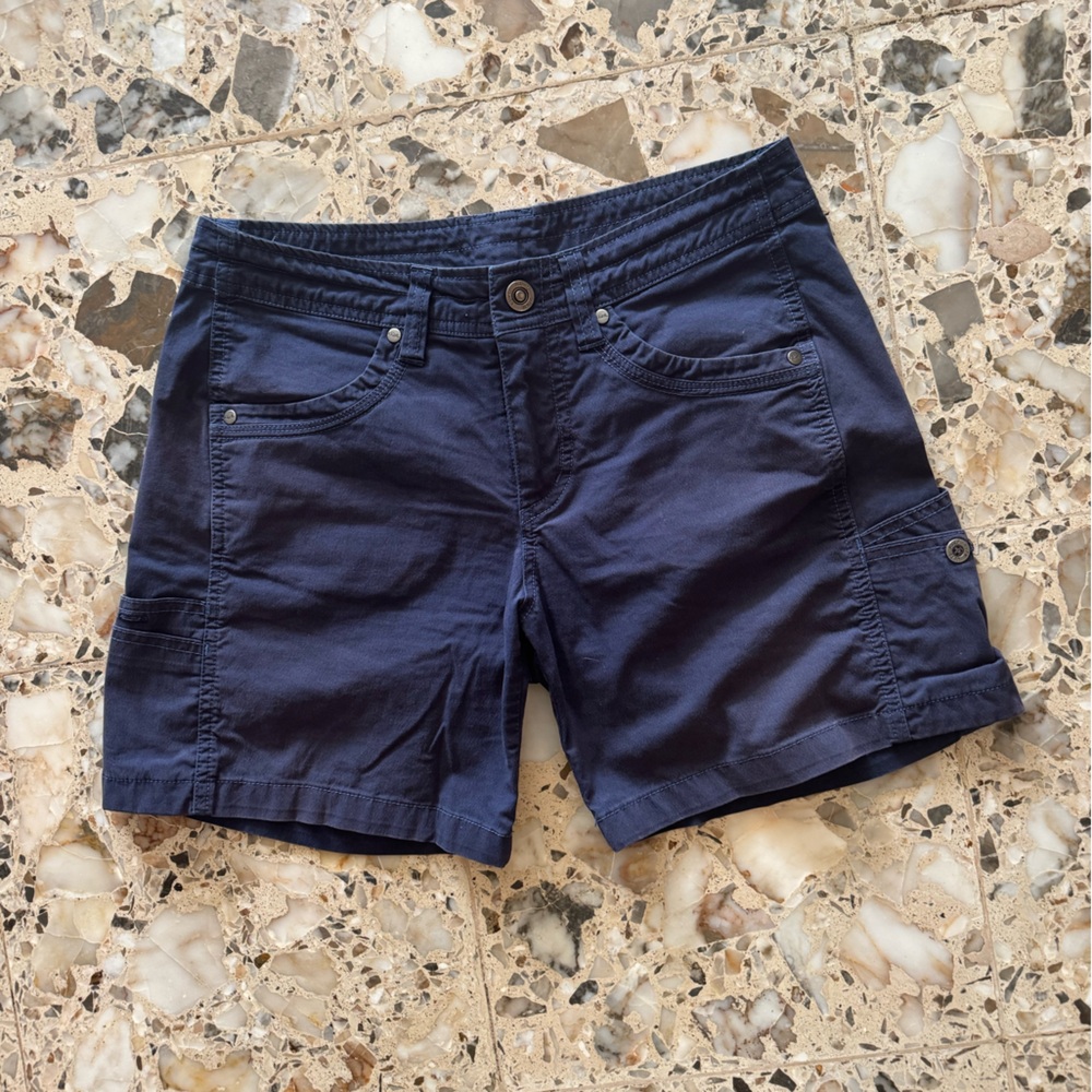 Kuhl Free Range Navy Blue Women's Shorts size 4